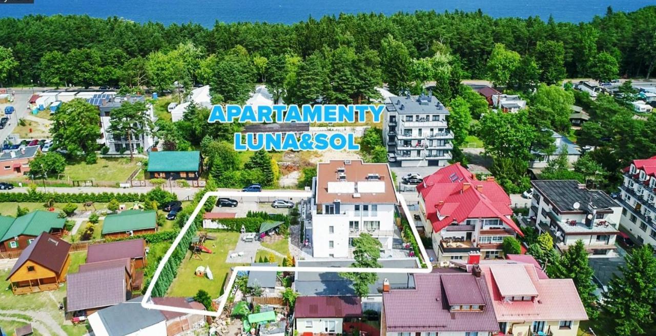 Aparthotel Luna&Sol Jastrzębia Góra エクステリア 写真